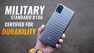 LG K42 Unboxing - This smartphone comes with Military Standard 810G certification for durability