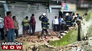 Boundary Wall Collapses Near Kurla Railway Station, Mumbai