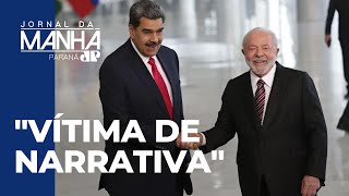 Lula fala que Venezuela é vítima de narrativa
