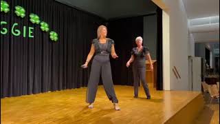 In Walked You Line Dance Demonstration with Maggie Gallagher in Bavaria, Germany