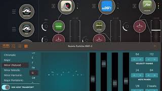 Audiokit Retro Piano Sketch With Rozeta Particles