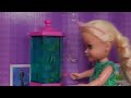Toddler is SICK ! Elsa & Anna - CHICKENPOX - The other PRETENDS  Who's really sick  Doctor Barbie
