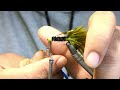 olive woolly bugger fly tying tutorial