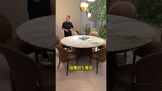 探索多款餐桌，演绎不同风格生活。从家庭聚餐到商务会议，一桌美食一片心意。#黑哥说家具#furniture #furnituredesign #furnitureflip