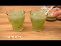 sharbath summer cool green refreshing juice ಬಾಯಾರಿಕೆ ನೀಗಿಸುವ ತಂಪಾದ ಶರ್ಬತ್