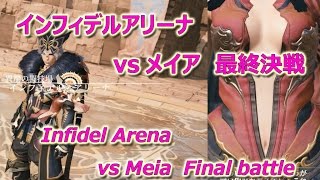 [MobiusFF] インフィデルアリーナ最終決戦 vs Meia Final battle [ Infidel Arena ]