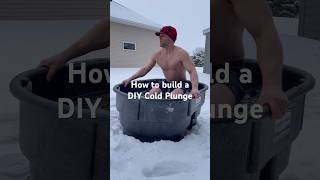 Build a DIY Cold Plunge