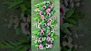 Artificial Flower border banquet ￼￼ customise design manufacturing all over India wholesale supply