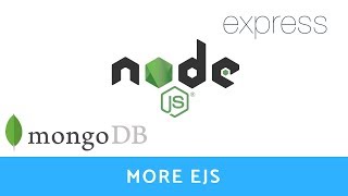 Node.js & Express ep. 7 - More EJS