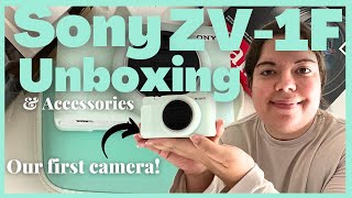 🛍️ We Bought Our First Camera As Content Creators! 📸 Sony ZV-1F Camera Unboxing Haul (& Accessories)