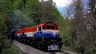 Freight trains on Lika's railway 2021 part 2// Hž Cargo Teretni vlakovi na Ličkoj pruzi 2021. 2 dio