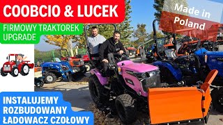 COOBCIO & LUCEK - Firmowy Traktorek i Nowy Ładowacz Czołowy Made in Poland