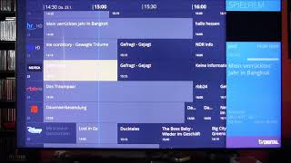 Reinstall TV EPG program app