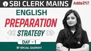 SBI Clerk Mains | SBI Clerk English Preparation Strategy By Kinjal Gadhavi