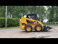 CAT 216B3 Skid Steer Loader-- Test Drive Working Review | diggersandtractors.com