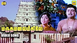 Marudhamalai Meedhile | துணைவன் Video Song | AVM Rajan | Sowcar Janaki @isaisangamam