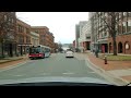 Driving Around Uptown Saint John, NB, Canada | April 2022