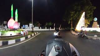 motovlog perjalanan dari tarokan kediri ke nganjuk