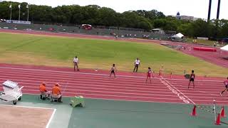 20180825 第6回全国高等学校陸上競技選抜大会 男女混合 4×400mR TR 1組