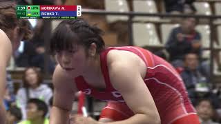 Round 1 WW - 62 kg: M. MORIKAWA (JPN) v. T. RIZHKO (UKR)