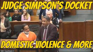 Judge Simpson SHUTS DOWN Repeat Offender in Shocking Domestic Violence Case | Morning Docket