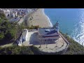 cala roca grossa faro de calella dji phantom 4k