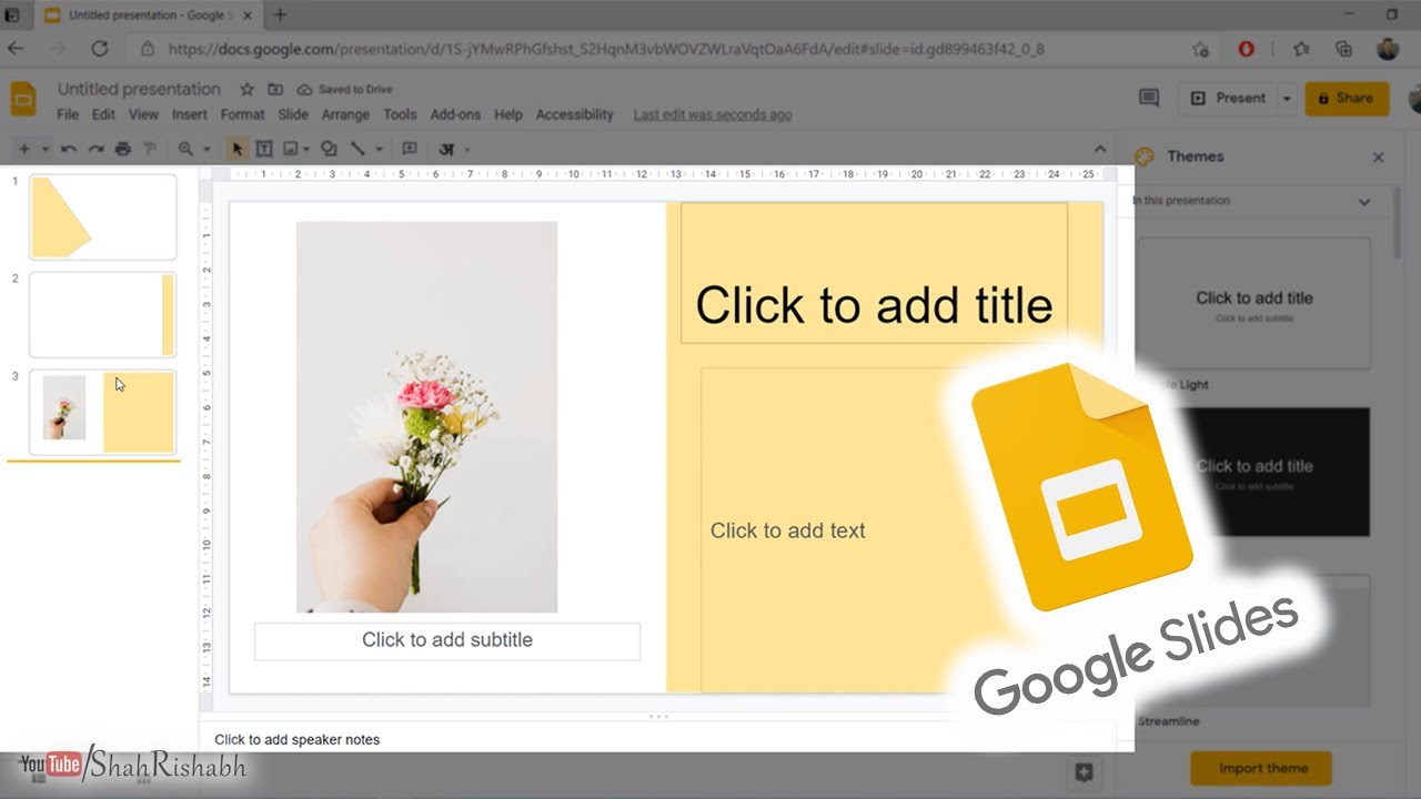 How To Create Your Own Google Slides Template Or Theme - YouTube