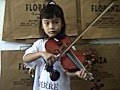 Song of the Wind - Suzuki Violin - Florenza Ferre 5 years old