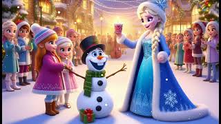 Elsa’s Magical Snowman Carol | Kids Singalong \u0026 Winter Fun Rhymes