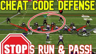 The MOST OVERPOWERED DEFENSE in Madden NFL 24! Shuts Down Any Offense, RUN & PASS! Gameplay Tips