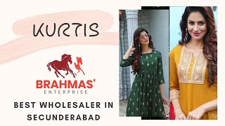 [New Stock] Cotton Kurtis | Secunderabad Wholesale | BRAHMAS