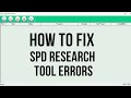 SPD Research Tool Error cali in phone is not calibrated  and nv data in device is crashed