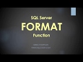 Cool Tip for SQL Coders! SQL Server Format Function - Hands On Easy Demo!
