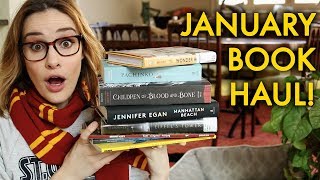 January Book Haul | Margot from Epic Reads | Saga, Hillbilly Elegy & More!