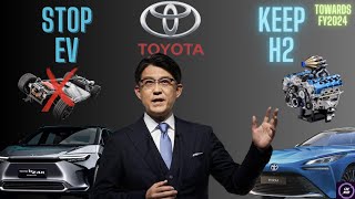 Toyota changes strategy @FY2024 | New CEO shocks Automotive Industry  H2-Hydrogen Engine , EV Killer