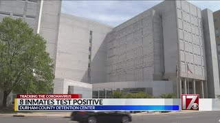 8 inmates test positive for COVID-19 at Durham County jail