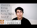 My A-level results that got me into Cambridge University + tips