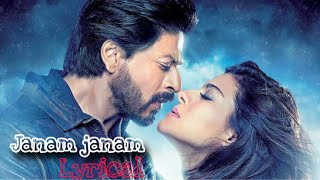 Janam Janam Full Lyrical  Video - Dilwale Shah Rukh Khan|Kajol|Arijit Singh|NishantMusicDairies