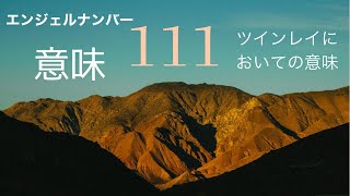 エンジェルナンバー111を見ることはこんな意味がある！！✨そしてツインレイの意味も💖《経験談》