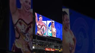 ASU Big Screen Football Stadium, College Baton Twirlers