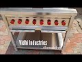 Commercial Kitchen Equipment for Hotels & Restaurants Gas Range Four Burners