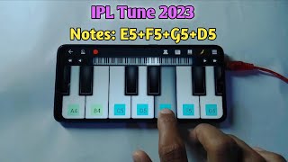 IPL Tune On Piano | IPL Theme Music | Tata IPL 2023 | Piano Tutorial | Harmonium | Asad Teck