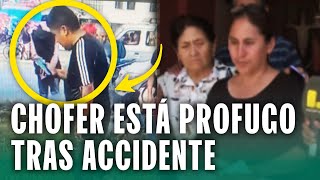 HABLA MADRE DE COBRADOR FALLECIDO EN ACCIDENTE DE SMP