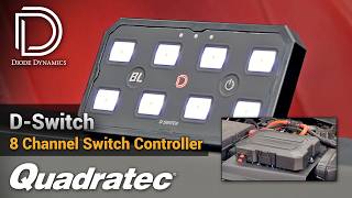 Diode Dynamics D-Switch 8 Channel Switch Controller w/ Backlight Control & App Customization