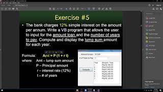 Module 3 - Visual Basic Looping (Part2)