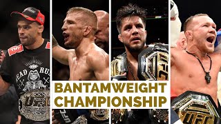 every FINISH in UFC BANTAMWEIGHT TITLE FIGHTS l T.J Dillashaw Renan Barão Cejudo Yan l MMARTS