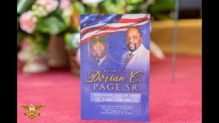 In Loving Memory Mr. Dorian Page, Sr