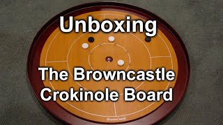 Browncatle Crokinole Game Board Unboxing Review