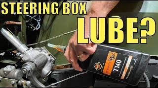 How to lube Ross Steering Box (DO NOT USE GREASE) | Willys Jeep 41-64