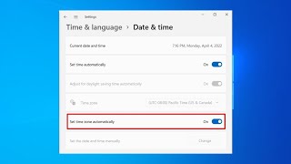 Fix Set Time Zone Automatically Greyed out in Windows 10 | Solve Can't set time zone automatically 🕒